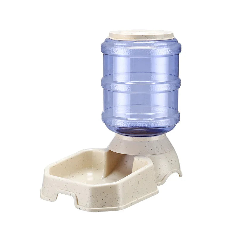 3.8 L Automatic Dog Feeder Waterer High Capacity Pet Food Bowl Gravity Water Dispenser Pet Bowl for Dogs Cats Dog Accessories