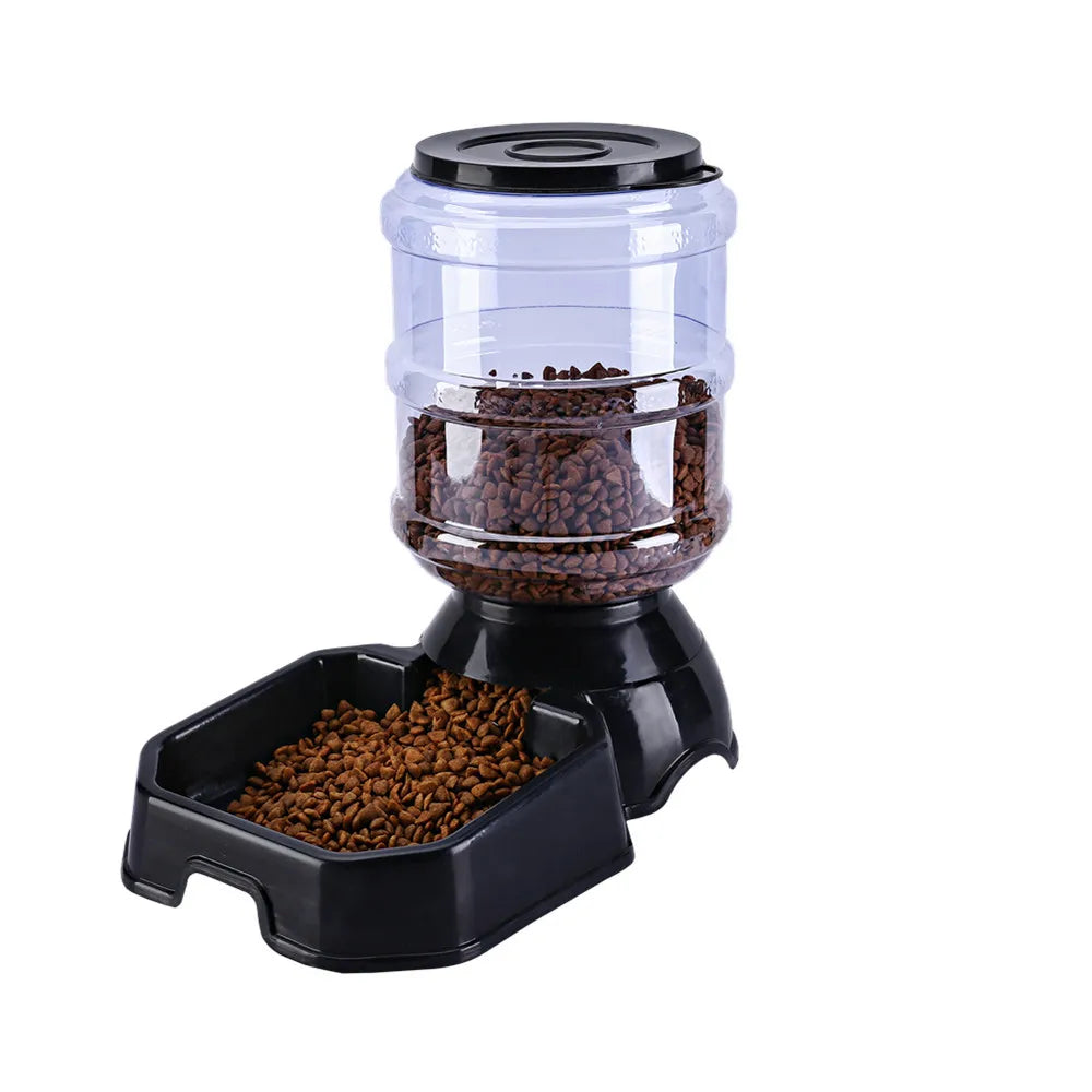 3.8 L Automatic Dog Feeder Waterer High Capacity Pet Food Bowl Gravity Water Dispenser Pet Bowl for Dogs Cats Dog Accessories