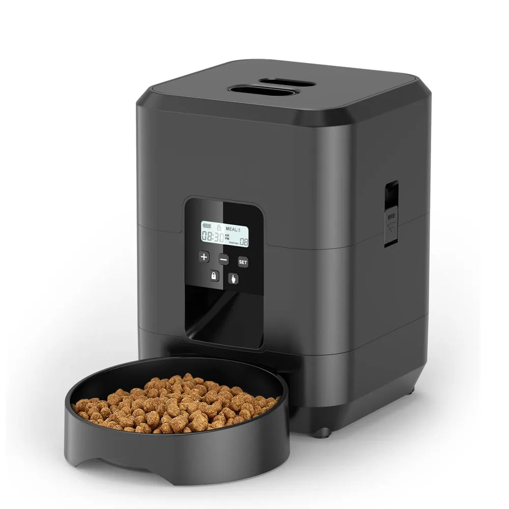 2L Pet Feeder Timing Smart Automatic Dog Pet Feeder For Cats Dog Button WIFI APP Intelligent Dry Food Dispenser Dog Bowl