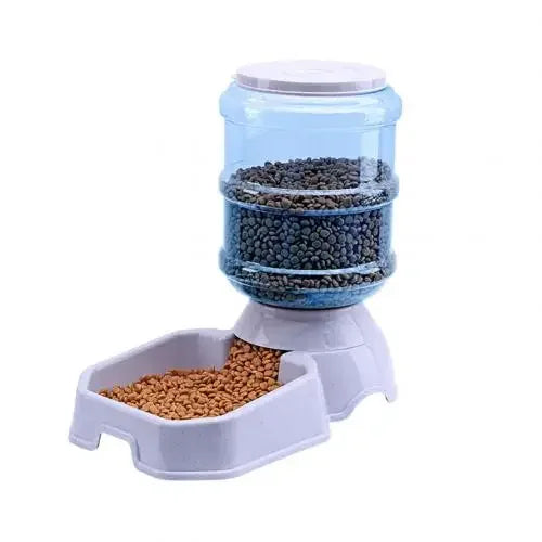 3.8 L Automatic Dog Feeder Waterer High Capacity Pet Food Bowl Gravity Water Dispenser Pet Bowl for Dogs Cats Dog Accessories